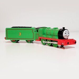 Thomas & Friends Trackmaster Henry Motorized Talking Train with Tender - Works